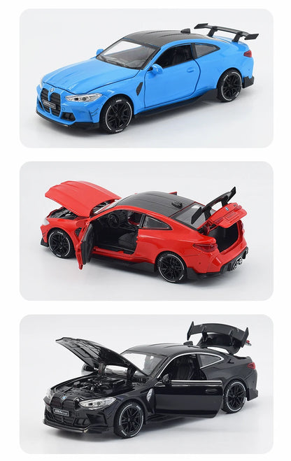 Miniature 1:32 BMW M4 Coupe Sports Car
