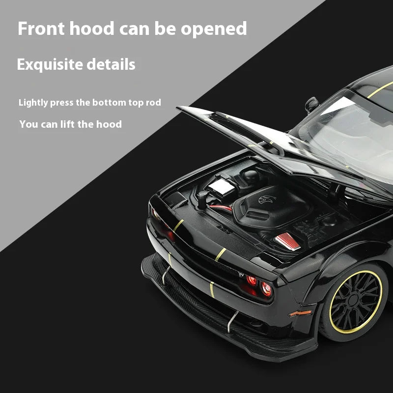 1:32 Dodge Challenger SRT Hellcat Redeye V8
