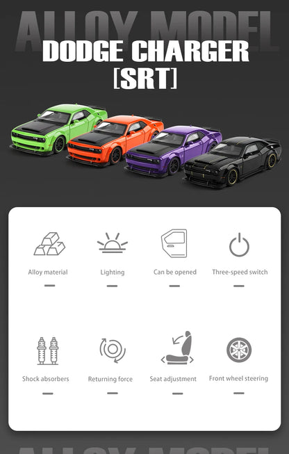 1:32 Dodge Challenger SRT Hellcat Redeye V8