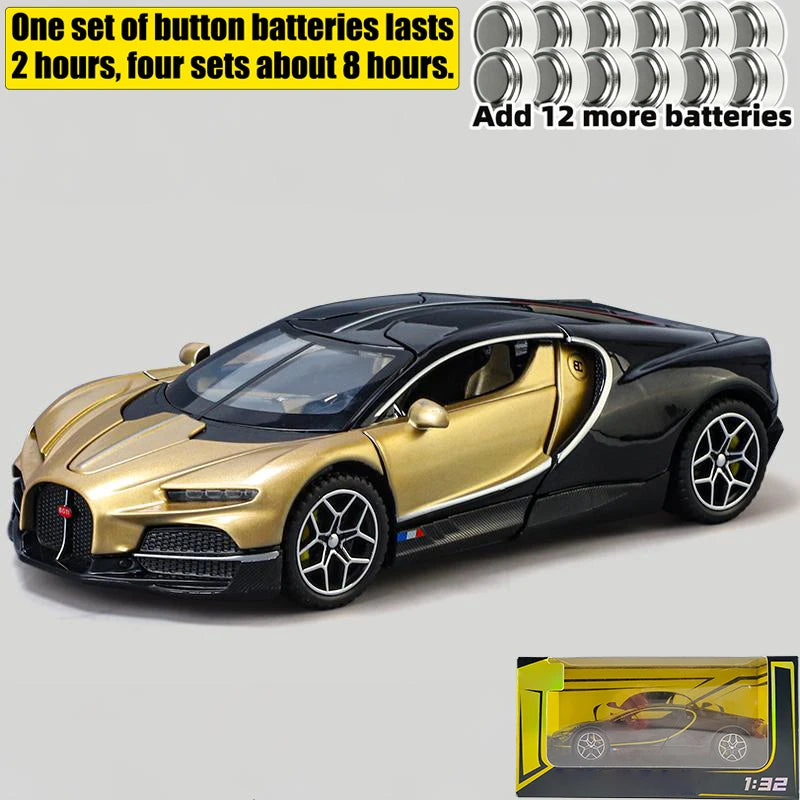 1:32 Bugatti Tourbillon V16 Supercar