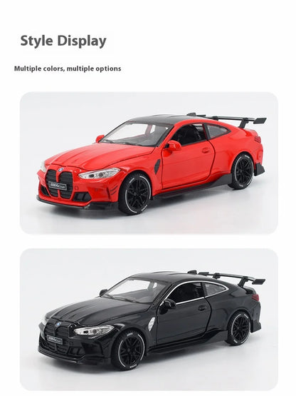 Miniature 1:32 BMW M4 Coupe Sports Car